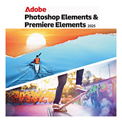 Adobe PhotoShop & Premiere Elements 2025 voor Studenten en Docenten (zie voorwaarden)