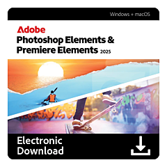 Adobe PhotoShop & Premiere Elements 2025 (1 device - 3  jaar)