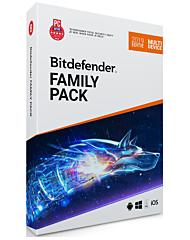 Bitdefender Family Pack 2022 (1 huishouden - max. 15 apparaten - 3 jaar)