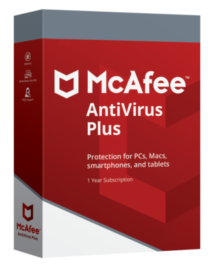 McAfee Antivirus Plus (5 PC - 1 jaar)