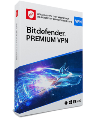 Bitdefender Premium VPN (10 devices - 1 jaar)