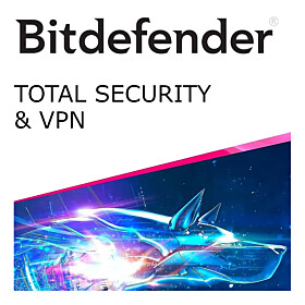 Bitdefender Total Security & Premium VPN 2024 (10 devices - 1 jaar)