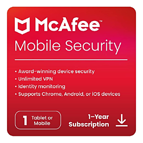 McAfee Mobile Plus - 1 apparaat - 1 jaar