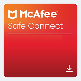 McAfee Safe Connect VPN (5 apparaten- 1 jaar)