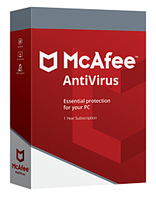 McAfee Antivirus (1 PC - 1 jaar)