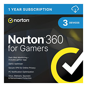 Norton 360 voor Gamers 2024 (3 apparaten -1 jaar)