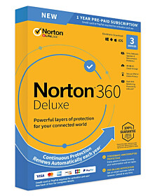 Norton 360 Deluxe (3-devices 1-jaar)
