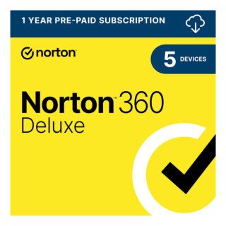 Norton 360 Deluxe 2025 (5-devices 1-jaar)