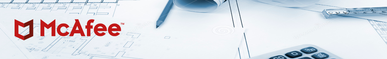 McAfee banner